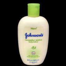HTF Johnson &amp; Johnson Cucumber Melon Baby Lotion 15fl Oz New Sealed Disc... - €43,01 EUR
