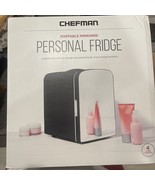 Chefman Mini Portable Pink Personal Fridge Cools Or Heats &amp;  Assorted Co... - $1,390.77 MXN