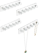 Necklace Hanger Acrylic Necklace Holder Necklace Organizer Wall Mount Jewelry Ho - £25.50 GBP