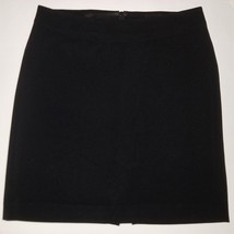 WHBM White House Black Market Short Skirt Rear Slit Career Solid Basic Size 6 - £10.05 GBP