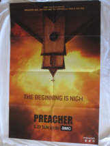 2016 Huge 22&quot;x34&quot; Comic Shop Promo Poster: AMC - Preacher - £11.59 GBP