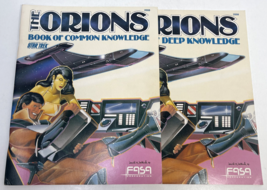 Lot of 2 Books - The Orions: Book of Common Knowledge &amp; Deep Knowledge Star Trek - £23.56 GBP