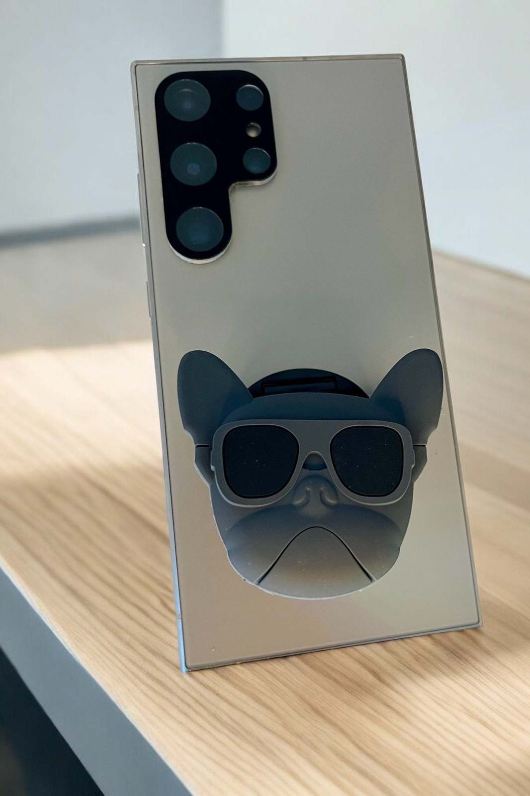 French Bulldog Pop Grip Phone Holder - Stylish &amp; Functional Accessory - $8.95+