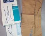 Jobst Relief Compression XL Knee Stockings 20-30 mmhg Beige Open Toe Unisex - $34.60