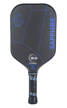 SALE - 6.0 Six Zero Sapphire Pickleball Paddle  13 mm Black - £79.32 GBP