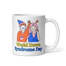 Generic World Down Syndrome Awareness White Mugs, 11 Ounce - $18.61+