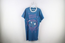 Vtg 80s Womens OSFA Distressed Ziggy Comic Hopeless Romantic Sleep T-Shirt USA - £28.09 GBP