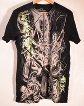 Affliction By HoriyoShi Mens Graphic Print T-Shirt Black M - $99.00
