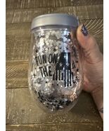 Summer Stemless Tumbler W/ Glitter Inside, &quot;Fun On The 4th&quot; 20 Oz Plastic - $251.04 MXN