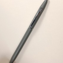 Cross Classic Century Satin Gray Silver Ballpoint Pen Matte grey metal m... - $25.00