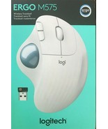 Logitech - 910-005868 - ERGO M575 Wireless Trackball Mouse - Off White - £55.09 GBP