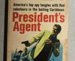 PRESIDENT&#39;S AGENT by Joseph Hilton (1963) Magnum paperback - $12.86