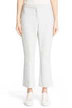 THEORY Womens Suit Trousers Erstina Solid Light Grey Size US 8 G0805206 - £121.36 GBP