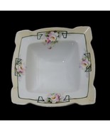 Vintage Nippon Hand Painted Wild Rose Bowl  Floral Pattern Small Serving... - £19.47 GBP
