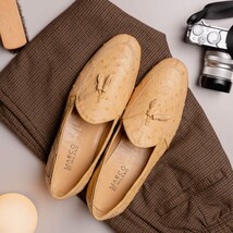 Aubiere Genuine Ostrich Quill Dress tassel Loafers Orix image 6