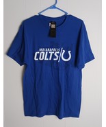 NFL Indianapolis Colts Mens Size Medium Blue T-shirt Tee NWT Short Sleeve - $416.63 MXN