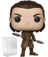 Game of Thrones: Arya Stark with Two Headed Spear Pop With PROTECTOR - $30.99 CAD