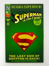 Action Comics #687 DC Comics Last Son of Krypton is Back VF/NM 1993 - £1.75 GBP