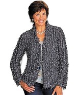 Kaktus Women&#39;s Ribbon Jacket Charcoal - $41.01 CAD