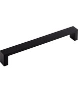 Top Knobs TK252BLK Sanctuary II Collection 7&quot; Modern Metro Pull, Flat Black - $24.84 CAD