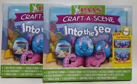 Lot of 2  PAAS Craft-A-Scene "Into the Sea" Egg Easter Decorating Kit - $20.78