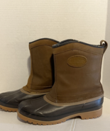 Dexter Insulated Waterproof Winter Leather &amp; Rubber Boots Men&#39;s 9M - $43.86 CAD