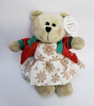 Starbucks Bearista Collection 136th Edition Holiday Girl Bear Plush 2017 - £23.22 GBP