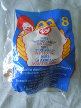 McDonalds Teenie Beanie Babies Nuts The Squirrel #8 In Bag 1999 - £2.37 GBP