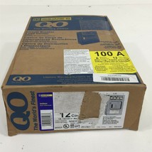 Square D QO612L100S Indoor Main Lug Panel 100A 6SP 12C - $39.99