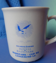 Vintage Norway Heistad Handerkstudio PORSGRUNN Hotel Badepark cup 92 Lan... - £9.86 GBP