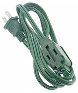 GREEN Color 6&#39; ft AC EXTENSION CORD holiday Christmas Tree Electric ligh... - $33.96 CAD