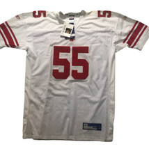 NWT White New York Giants LaVar Arrington stitched Reebok jersey - Adult Sz 54 - £63.29 GBP