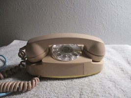 Vintage 1960 Rotary Cream Princess Telephone - Bell System Western Electric - £31.06 GBP