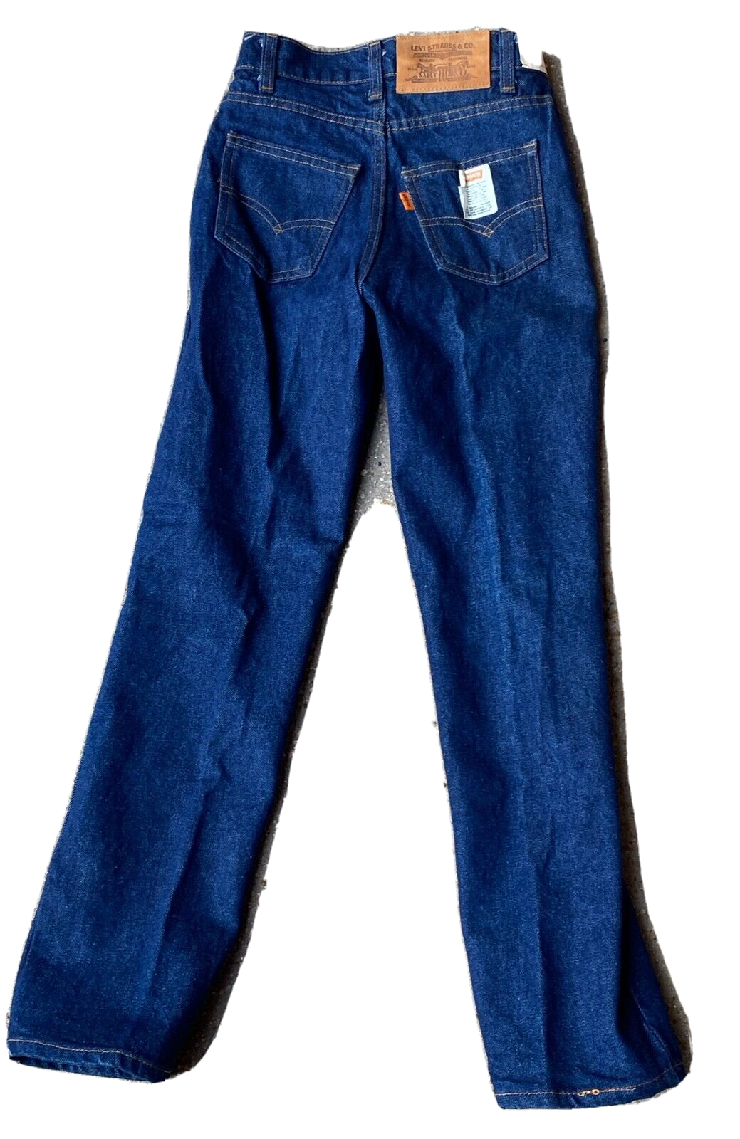Primary image for Levi's Slim 1982 Student Fit Straight Leg Jeans 24w X 26L TALON New 405-0216