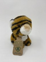 Aurora Eco Nation Mini Tiger Soft Toy Eco Toy 5 Inch New Sustainable - $15.83