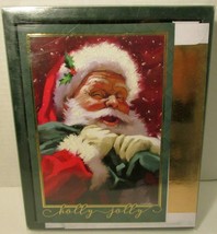 18 Brand New CHRISTMAS CARDS by Paper Images 786309116085 SANTA CLAUS - £7.73 GBP