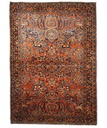 Handmade antique Oriental rug 3.3' x 5.4' ( 100cm x 164cm ) 1920s - 1B695 - $4,412.05 CAD
