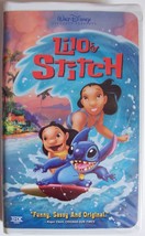 Disney Lilo &amp; Stitch Animated Family Video Vhs 2002 Excellent Tested Collectible - £4.71 GBP