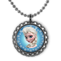 Disney Frozen Princess ELSA 3D Bottle Cap Necklace | Gift for Girls - $5.95