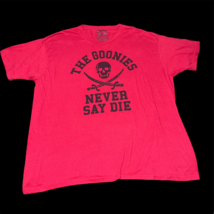 Goonies Never Say Die Red T Shirt Mens Size 2 XL Ripple Junction 80s Movie - $12.99