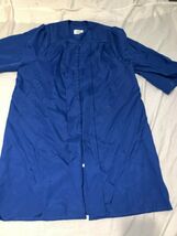 JOSTENS BLUE GRADUATION GOWN PERFECT HALLOWEEN COSTUMES JUDGE ANGEL 5' 1... - $11.74