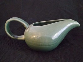 VTG Russel Wright Creamer American Modern Steubenville Dark Green Pre-1959 - £27.63 GBP