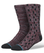 STANCE Men&#39;s Everyday Versailles Socks Maroon Size Med - $13.12