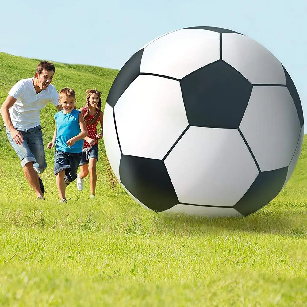 100/150cm Inflatable Pool Beach Sport Ball Football Soccer Outdoor Party Kid Toy - £28.21 GBP+