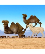vintage fontanini Plastic Camel Lot 2  Camels nativity set Figures Italy... - $17.81
