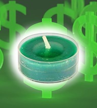 HAUNTED CANDLE 27X ATTRACT MONEY POTENT MAGICK GREEN WITCH Cassi - £5.27 GBP