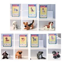 Puppy in My Pocket Animal Figurine Toys from the 1990&#39;s With Cards - $3.95+
