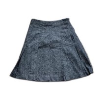 Banana Republic Pleated Skirt ~ Sz 0 ~ Brown ~ Knee Length ~ Zips on Side - £17.56 GBP