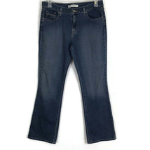 Levis Womens Jeans Size 10 Medium Wash 515 Boot Cut Stretch Denim Casual Midrise - £16.78 GBP