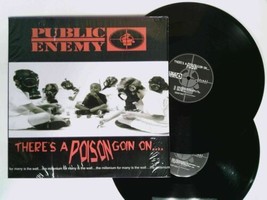 PUBLIC ENEMY There&#39;s A Poison Goin On... double LP UK import PIASXLP004 ... - $69.25
